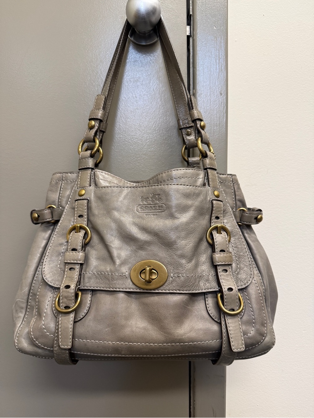 Coach Y2K 2008 Garcia Tote Satchel #12705